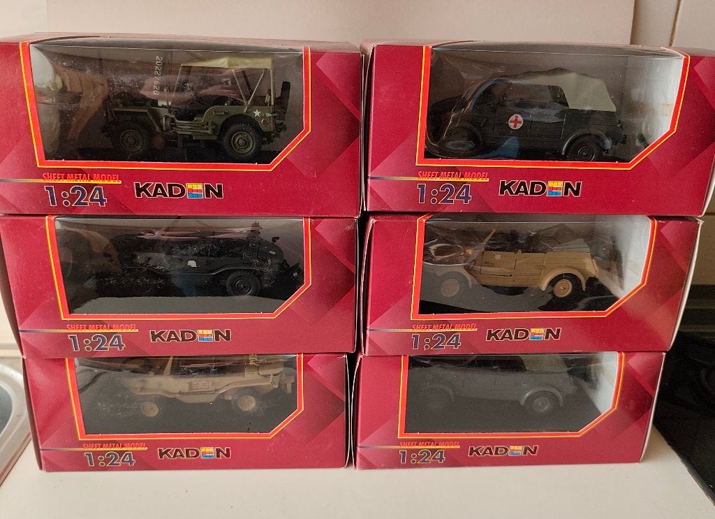 Kaden metalen modelauto's voor verzamelaars 1:24, Ophalen, Gebruikt, Auto, Overige merken