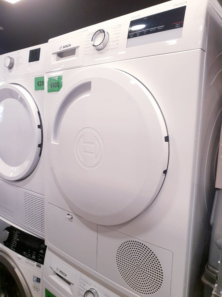 condens droger Bosch 7kg INC GARANTIE, Witgoed en Apparatuur, Wasdrogers, Ophalen, 6 tot 8 kg, Anti-kreukfase, Zo goed als nieuw