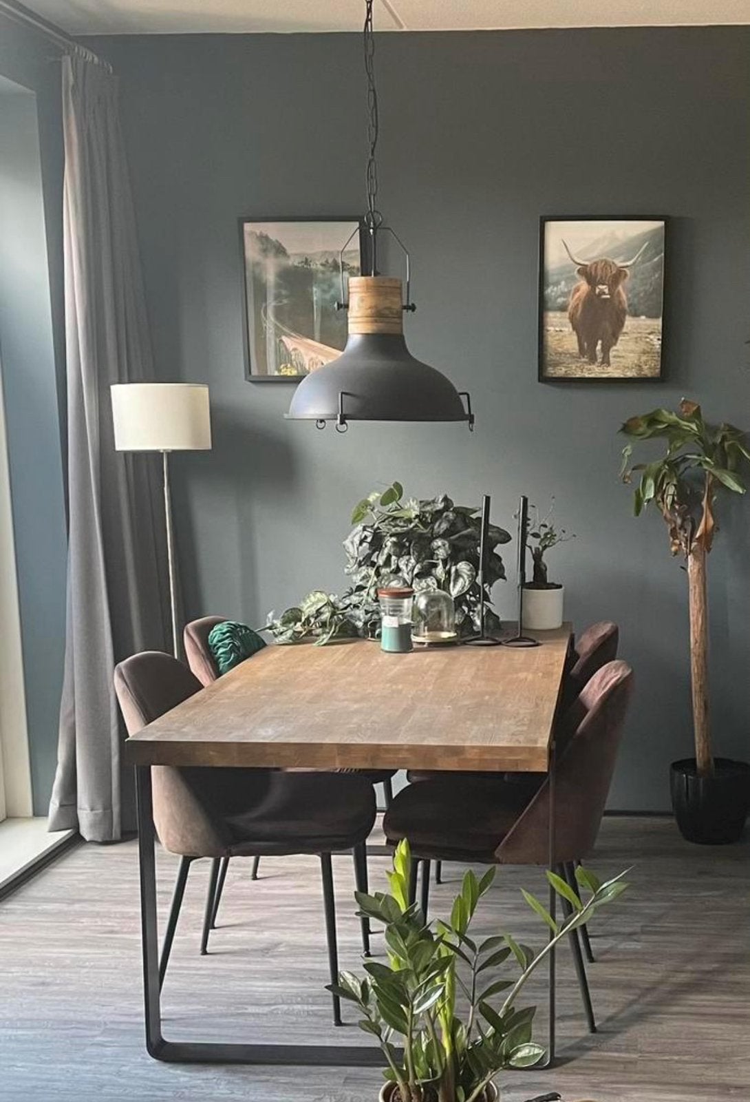 Designlamp DutchBone Raw 50cm, Ophalen, Zo goed als nieuw, Metaal