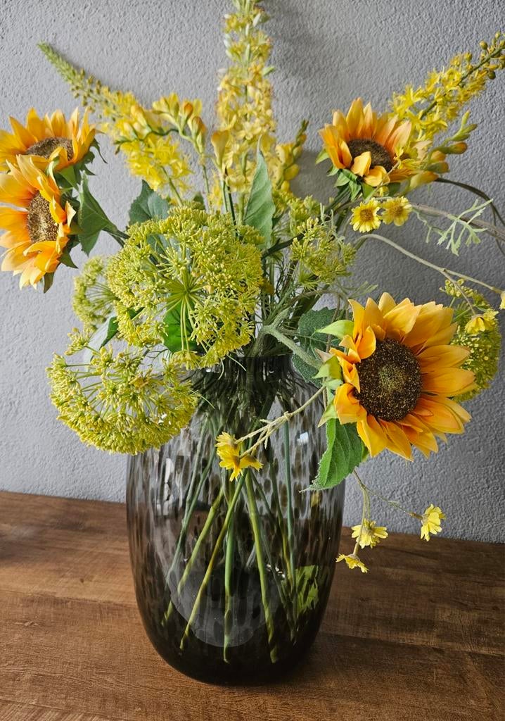 Sikka Vaas - Elegante Decoratie voor Elk Interieur, Overige kleuren, Nieuw, Ophalen of Verzenden, Glas