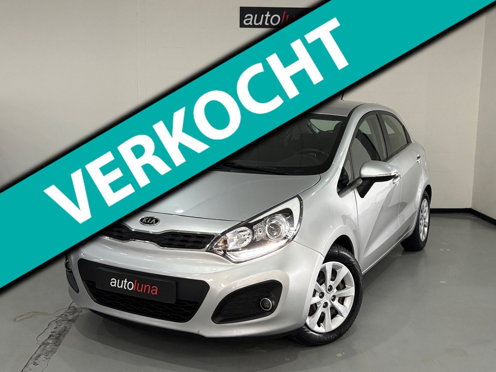 Kia Rio 1.2 CVVT Super Pack, Auto's, Euro 5, 4 cilinders, Origineel Nederlands, Bedrijf