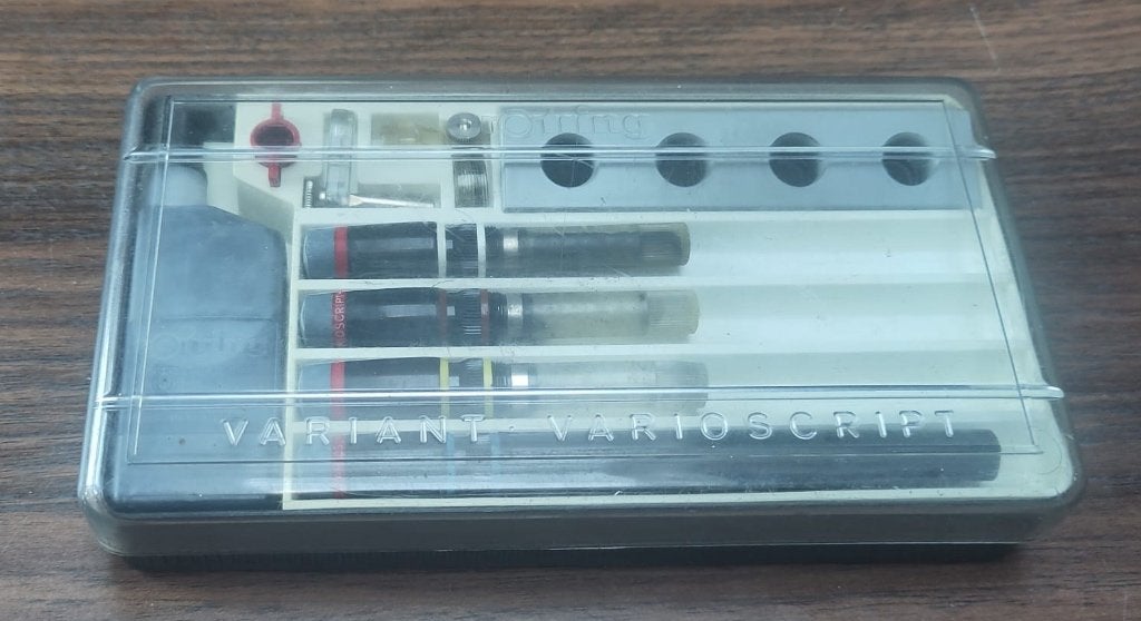 Rotring VarioScript Set van vier, Hobby en Vrije tijd, Verzenden, Gebruikt, Overige typen