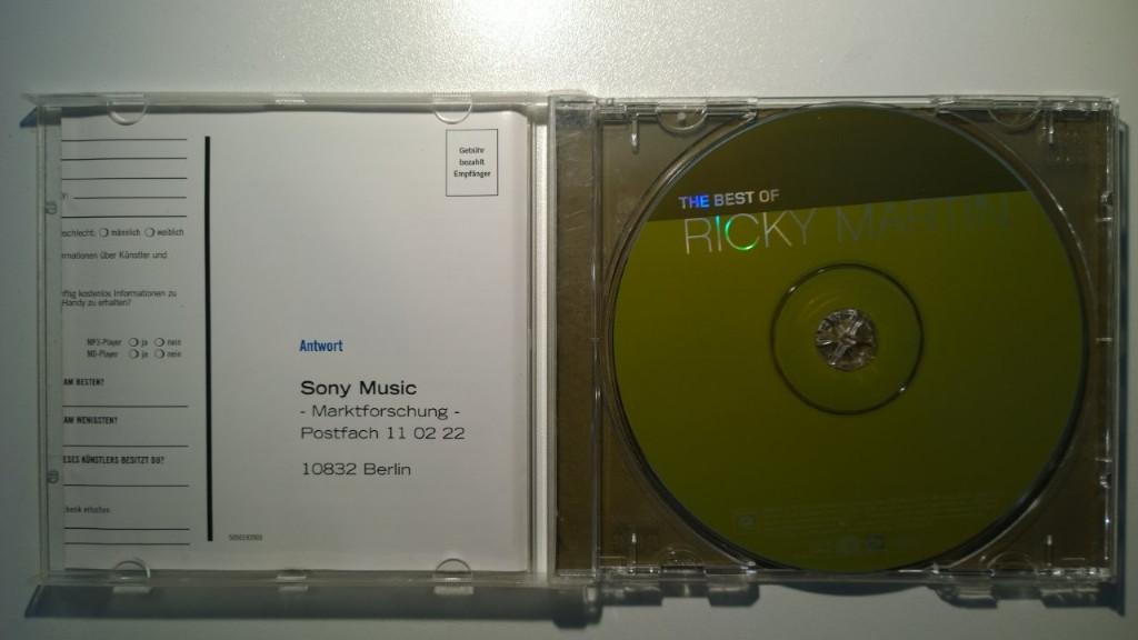 Ricky Martin - The Best Of Ricky Martin, Cd's en Dvd's, Ophalen of Verzenden, Zo goed als nieuw