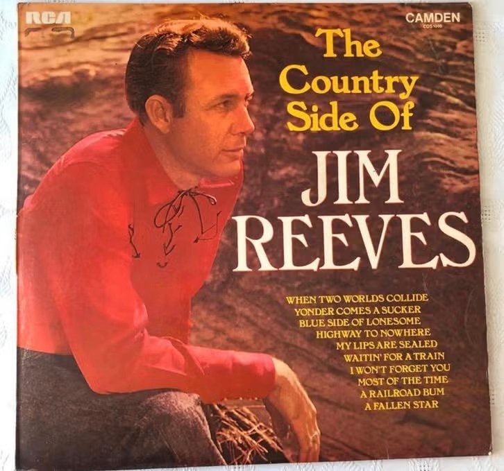 1. LP Jim Reeves The Country Side of. Tracklis, Ophalen of Verzenden, Zo goed als nieuw, 12 inch