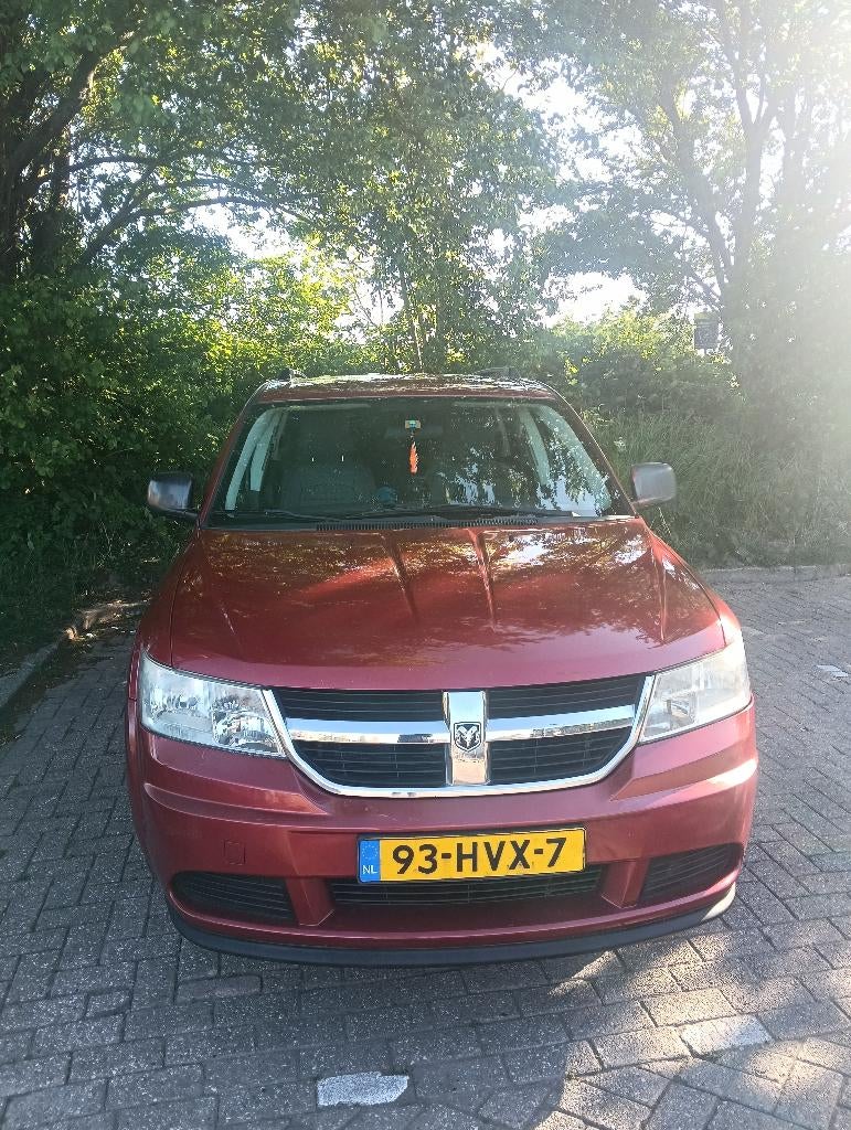 Dodge Journey 2.4 5P 2009 Rood, Auto's, Dodge, Voorwielaandrijving, 4 cilinders, Overige kleuren, Handgeschakeld