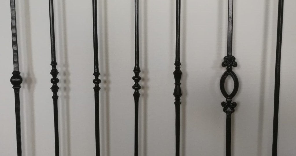 Sierspijlen smeedijzer: trapspijlen massief trap spijl hekje, Zwart, Overige stijlen, Nieuw, Ophalen of Verzenden