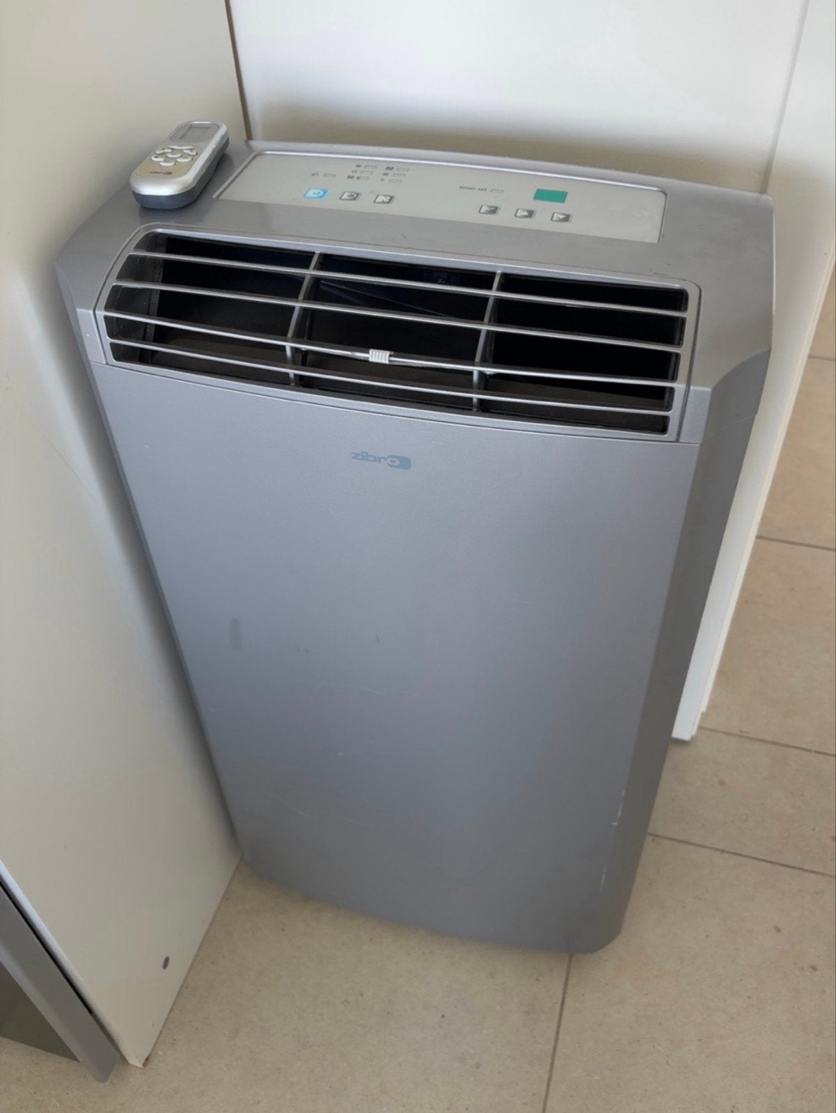 Zibro P328 Mobiele Airconditioner met Afstandsbediening, Ophalen, Gebruikt, Minder dan 60 m³, 3 snelheden of meer