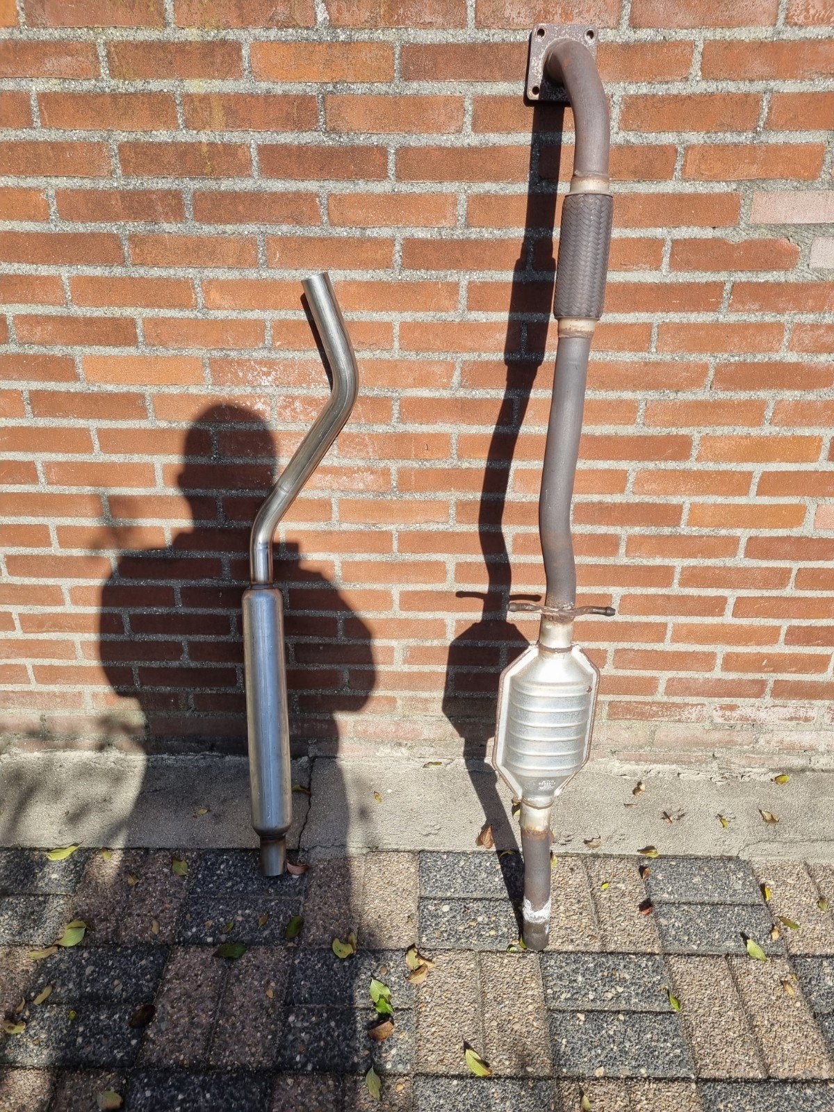 Uitlaat en katalysator voor auto - Gebruikt, Ophalen, Gebruikt, Audi