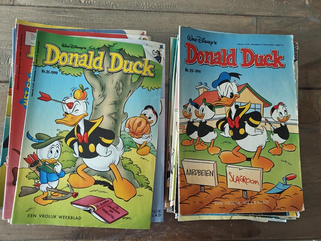 Donald Duck weekbladen 1991-1999 - 43 stuks, Boeken, Stripboeken, Meerdere stripboeken, Ophalen of Verzenden, Gelezen