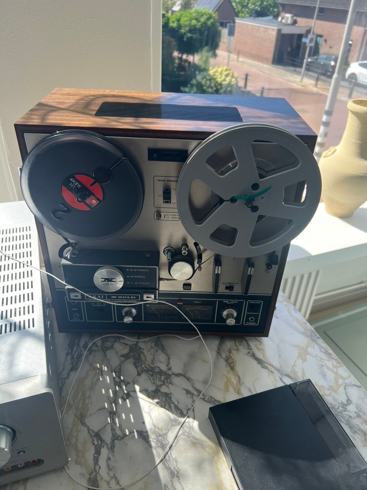 Akai X-201D bandrecorder, Audio, Tv en Foto, Bandrecorders, Ophalen, Bandrecorder