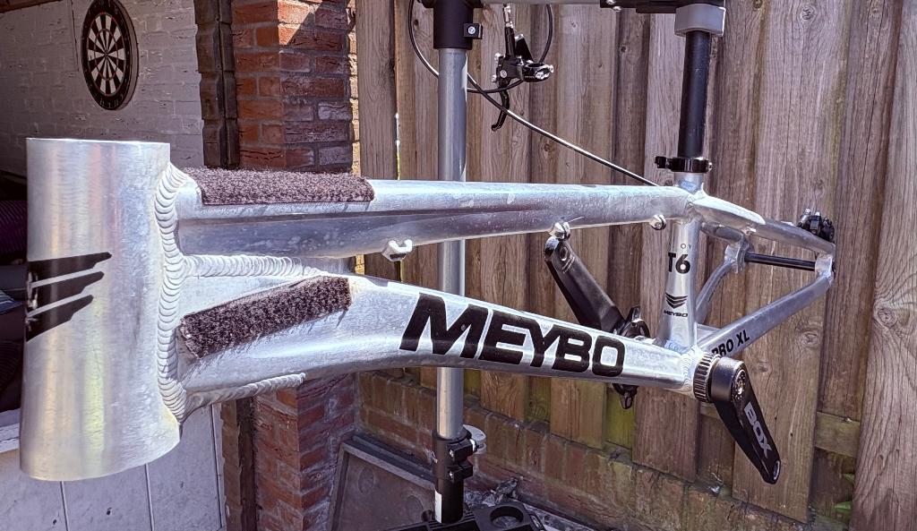 Meybo Holeshot pro 22 (XXL) RAW kader, Ophalen, Gebruikt, 20 tot 24 inch, Aluminium