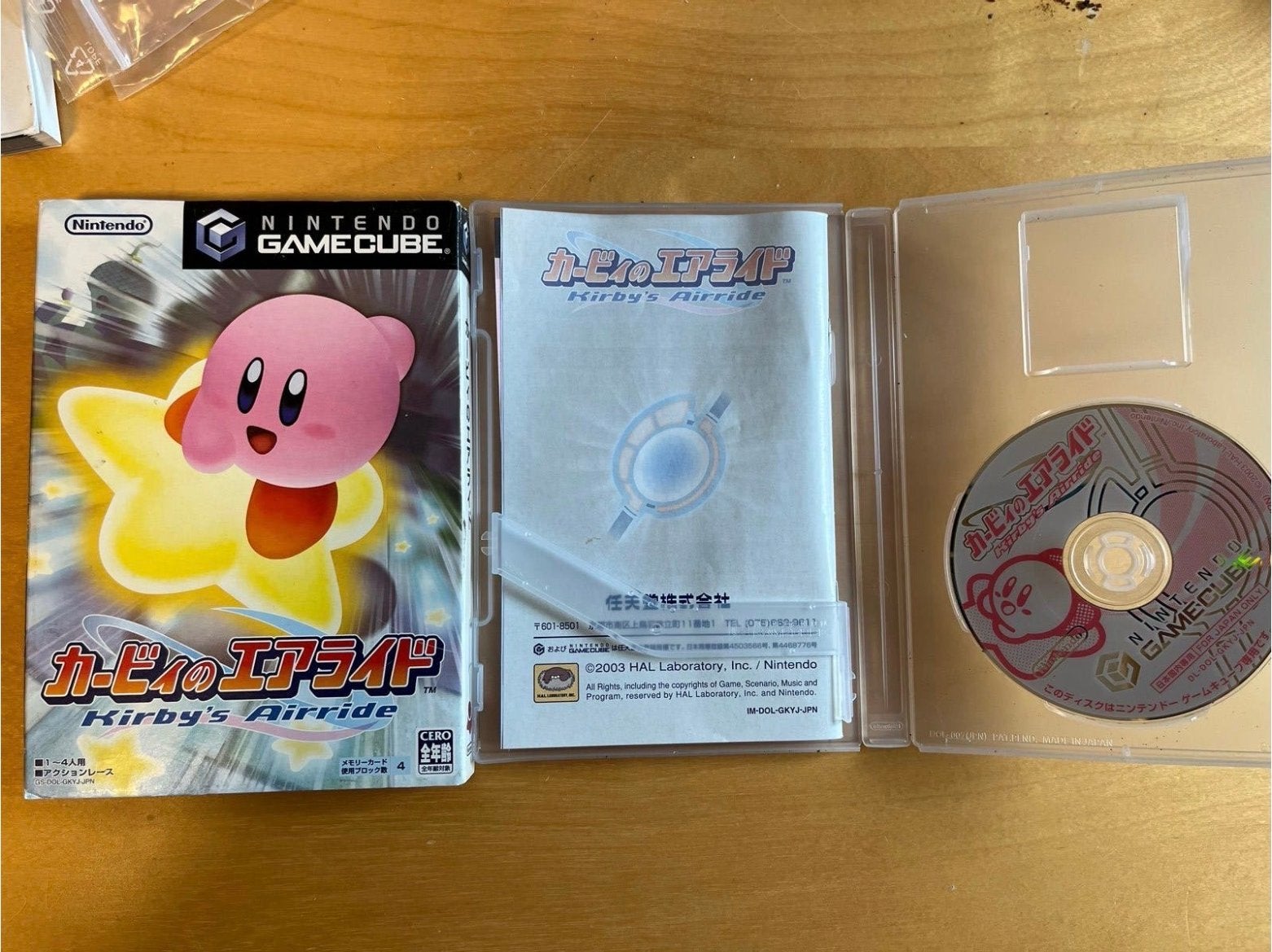 Kirby's Air Ride - Nintendo GameCube (Japanse versie), Verzenden, 1 speler, Racen en Vliegen, Eén computer