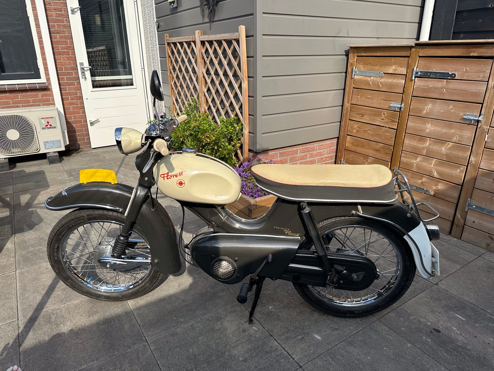 Kreidler Florett uit 1962 - Klassieke Bromfiets, Fietsen en Brommers, Brommers | Oldtimers, Ophalen, Maximaal 45 km/u, Overige merken