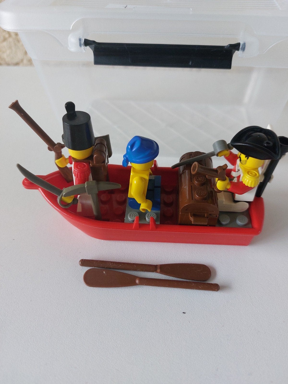 VINTAGE Legoset 6247 Bounty Boat, 1992, kompleet!, Kinderen en Baby's, Speelgoed | Duplo en Lego, Gebruikt, Overige thema's, Lego