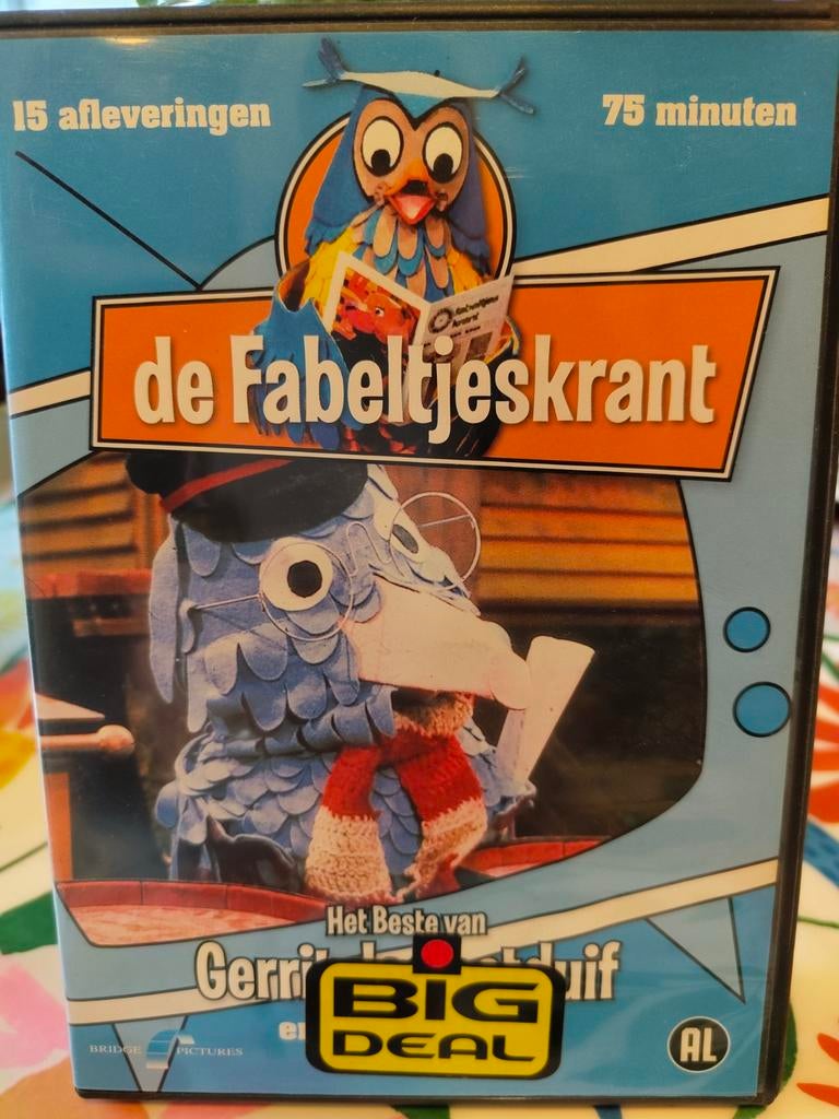 De Fabeltjeskrant - Het Beste van Meneer de Uil (DVD), Gebruikt, Alle leeftijden, Poppen, Ophalen of Verzenden