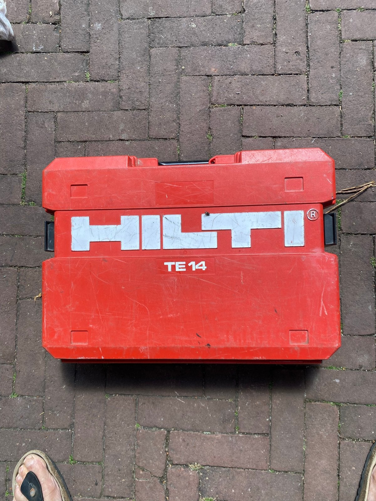 Hilti TE 14 Boorhamer met koffer en boren, Doe-het-zelf en Verbouw, Gereedschap | Boormachines, Ophalen, Boor- en/of Breekhamer