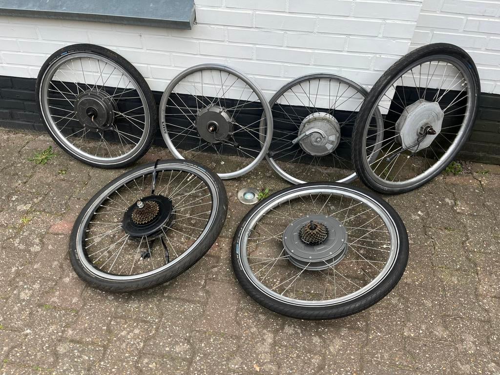 Voor/achterwiel motoren, Elektrische fiets, Gebruikt, Ophalen of Verzenden, Motor