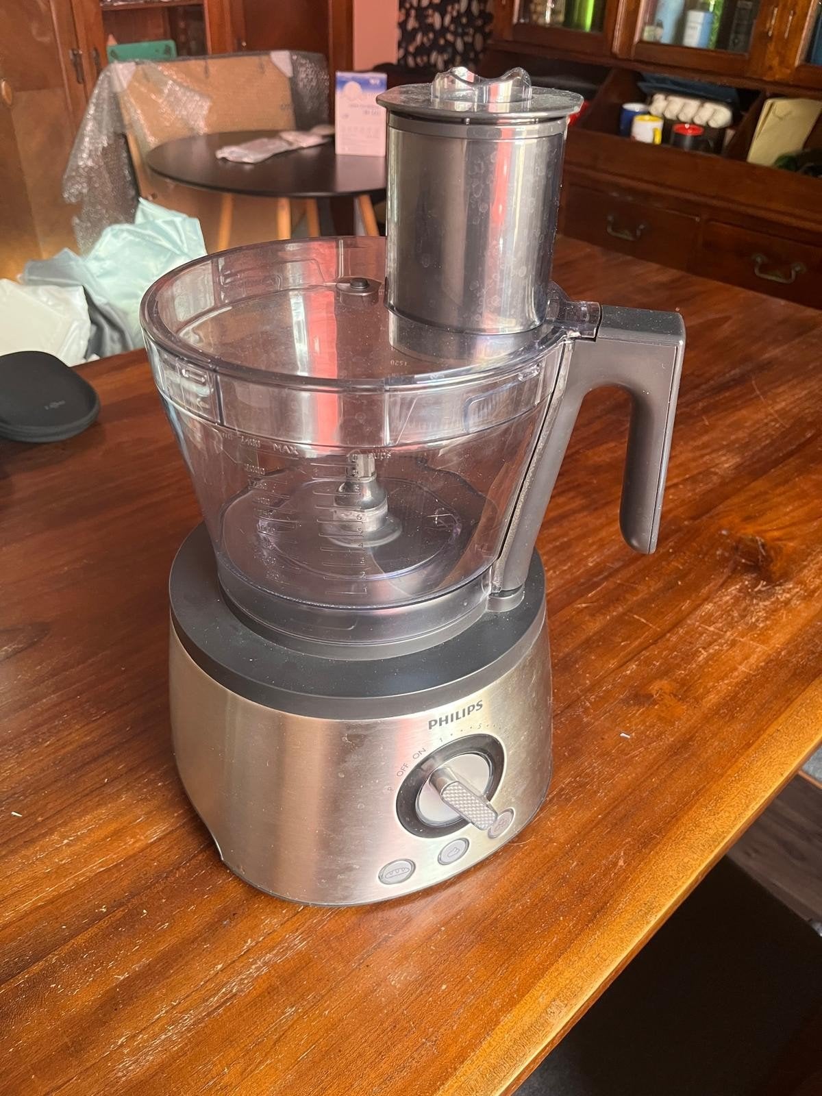 Philips HR7783 Avance Keukenmachine - Compleet & Krachtig, Gebruikt, 3 snelheden of meer, Ophalen of Verzenden, 2 tot 3 liter