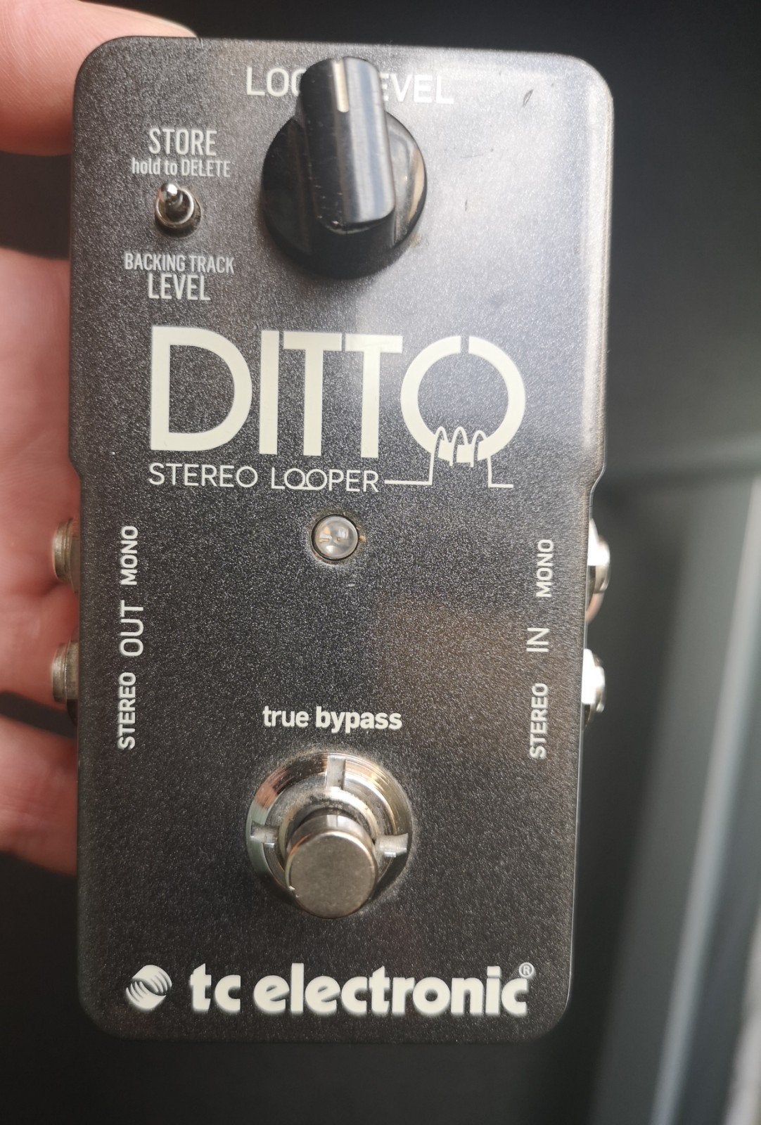 TC Electronic Ditto Stereo Looper Pedaal, Muziek en Instrumenten, Effecten, Ophalen, Gebruikt, Overige typen
