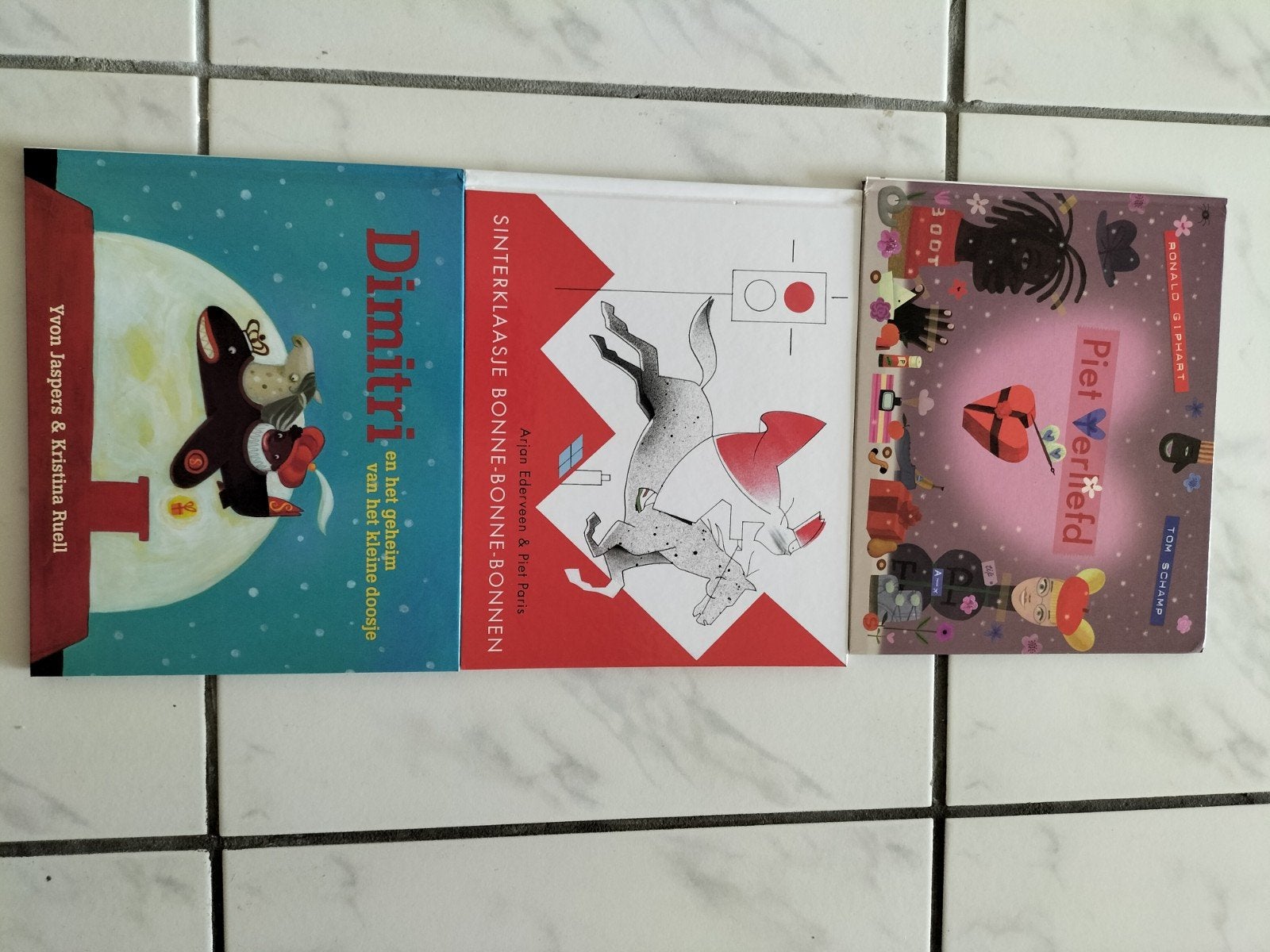3 Sinterklaas boeken Douwe Egberts 2011, Nieuw, Ophalen of Verzenden, Sprookjes, Yvon Jaspers, Arjan Ederveen, Ronald Giphart