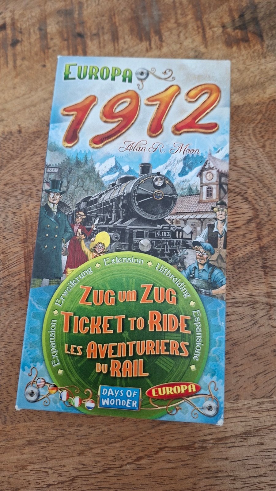 Ticket to Ride Europa 1912 Uitbreiding (zgan), Hobby en Vrije tijd, Gezelschapsspellen | Bordspellen, Vijf spelers of meer, Ophalen of Verzenden