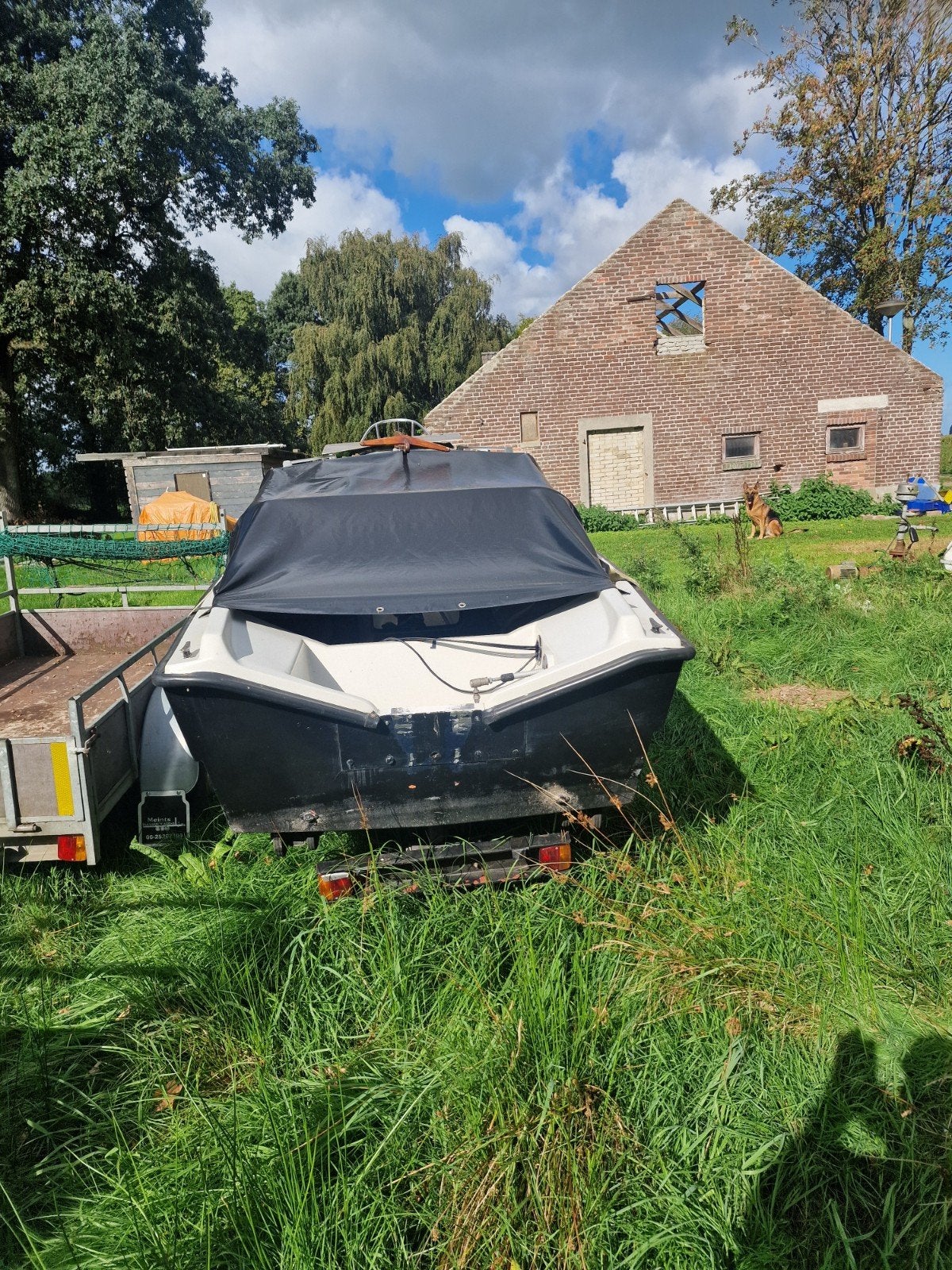 Compacte Kajuitboot met Trailer - Ideaal voor Recreatie, Watersport en Boten, Ophalen, Overige merken, Gebruikt, Kajuitboot