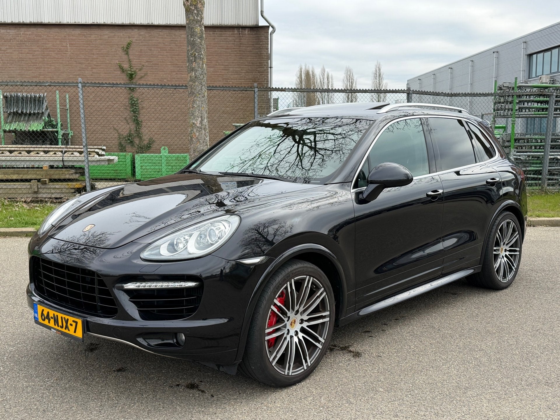 Porsche Cayenne 4.8 Turbo Schuifdak 500PK, Auto's, Porsche, Bedrijf, Te koop, Cayenne, 4x4, ABS, Airbags, Airconditioning, Alarm