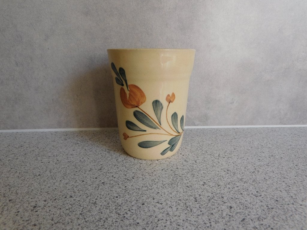 Mok no. 5 Bloemtak Oranje Petrus Regout Maastricht, Ophalen of Verzenden