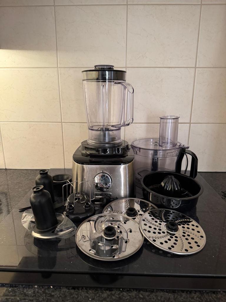 Kenwood FDM30 Keukenmachine - Compact en Veelzijdig, Witgoed en Apparatuur, Keukenmixers, 2 tot 3 liter, Ophalen, Gebruikt, 3 snelheden of meer
