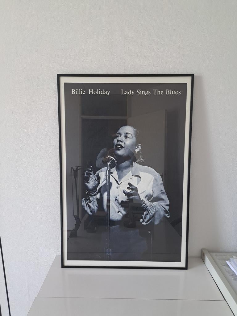Billy Holiday theater/film foto, Ophalen of Verzenden, Schilderij