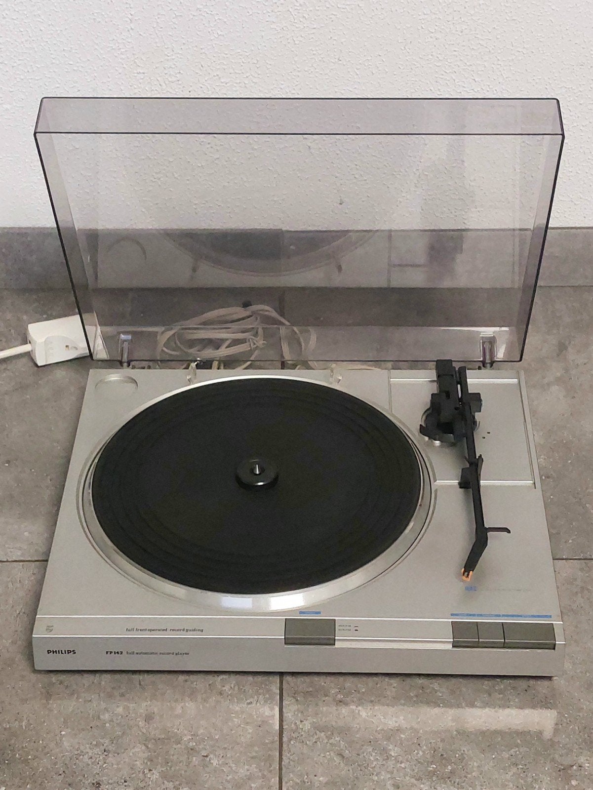 Philips platenspeler FP 142 vol automatisch, Philips, Automatisch, Ophalen of Verzenden, Zo goed als nieuw
