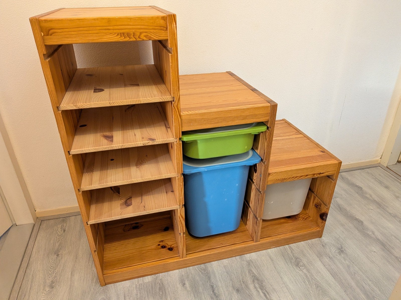 IKEA Trofast kast met opbergbakken, Ophalen, Gebruikt
