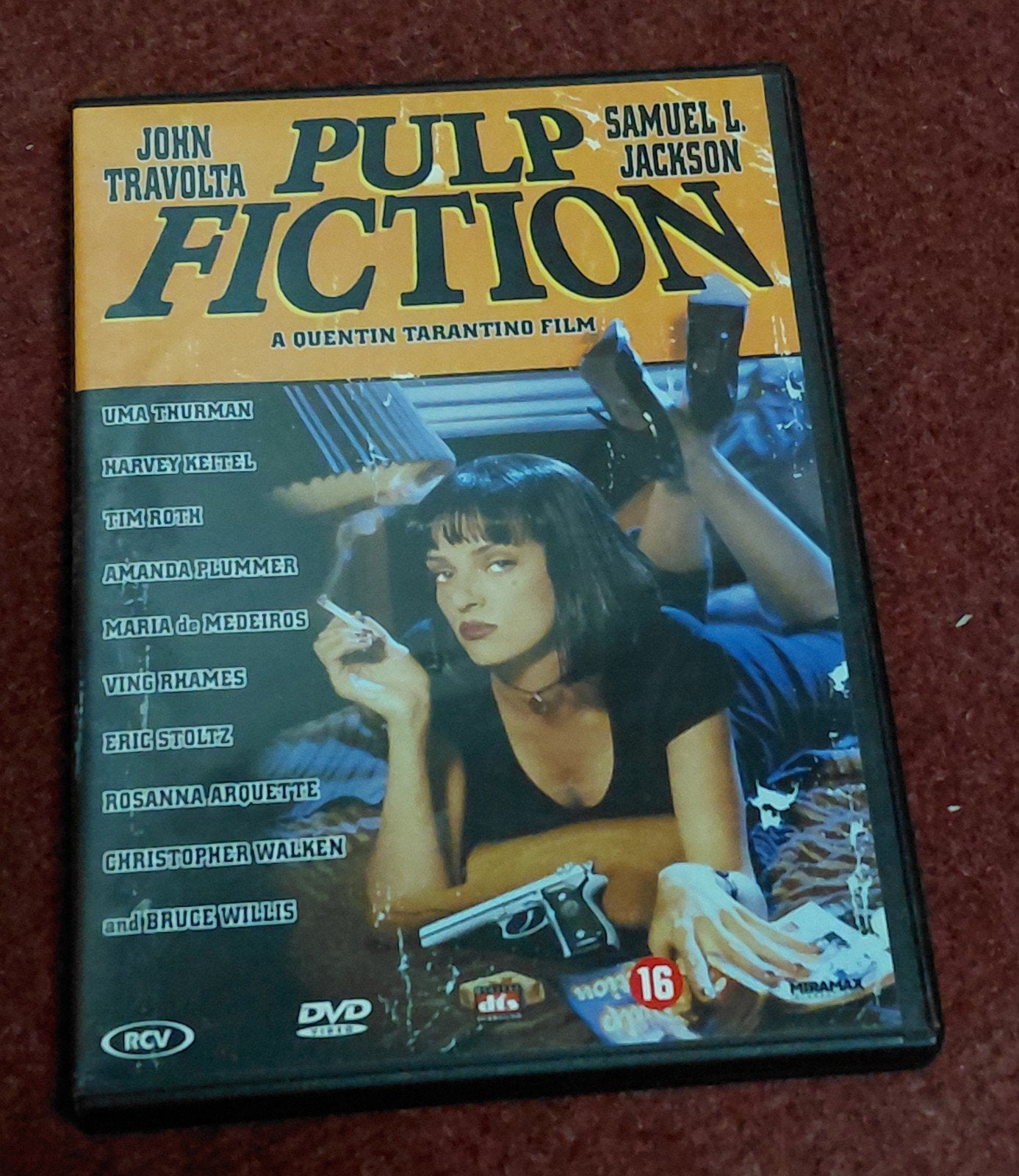 DVD Pulp Fiction, Vanaf 16 jaar, Nederlands, Ophalen of Verzenden, Thrillers en Misdaad