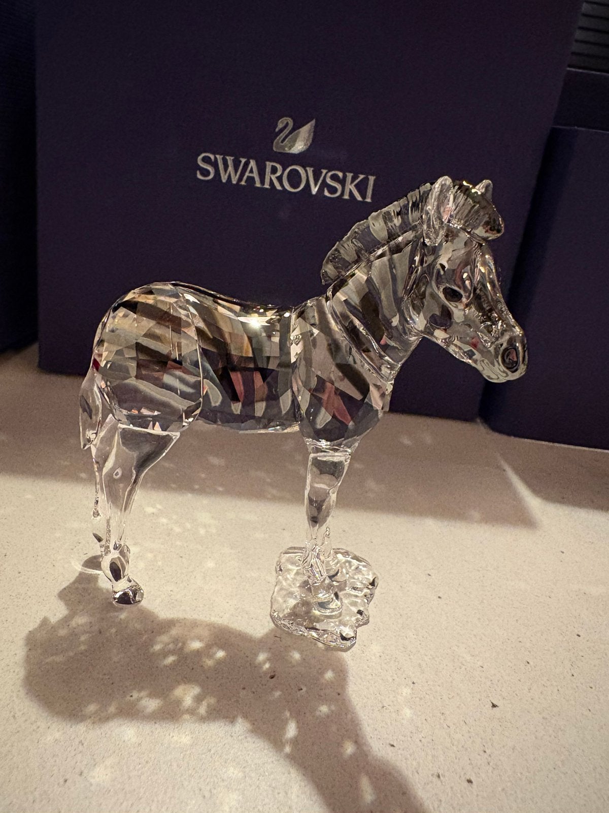 swarovski scs zebra zuki, Verzamelen, Ophalen of Verzenden, Zo goed als nieuw, Figuurtje
