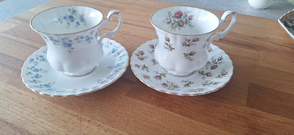 Royal Albert: 2 k+s, Memory lane, Winsome, Ophalen of Verzenden
