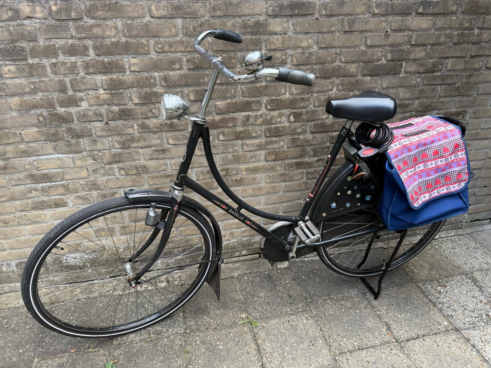 Gazelle Omafiets 28 inch - Klassiek model, 56 cm of meer, Ophalen, Gebruikt, Terugtraprem