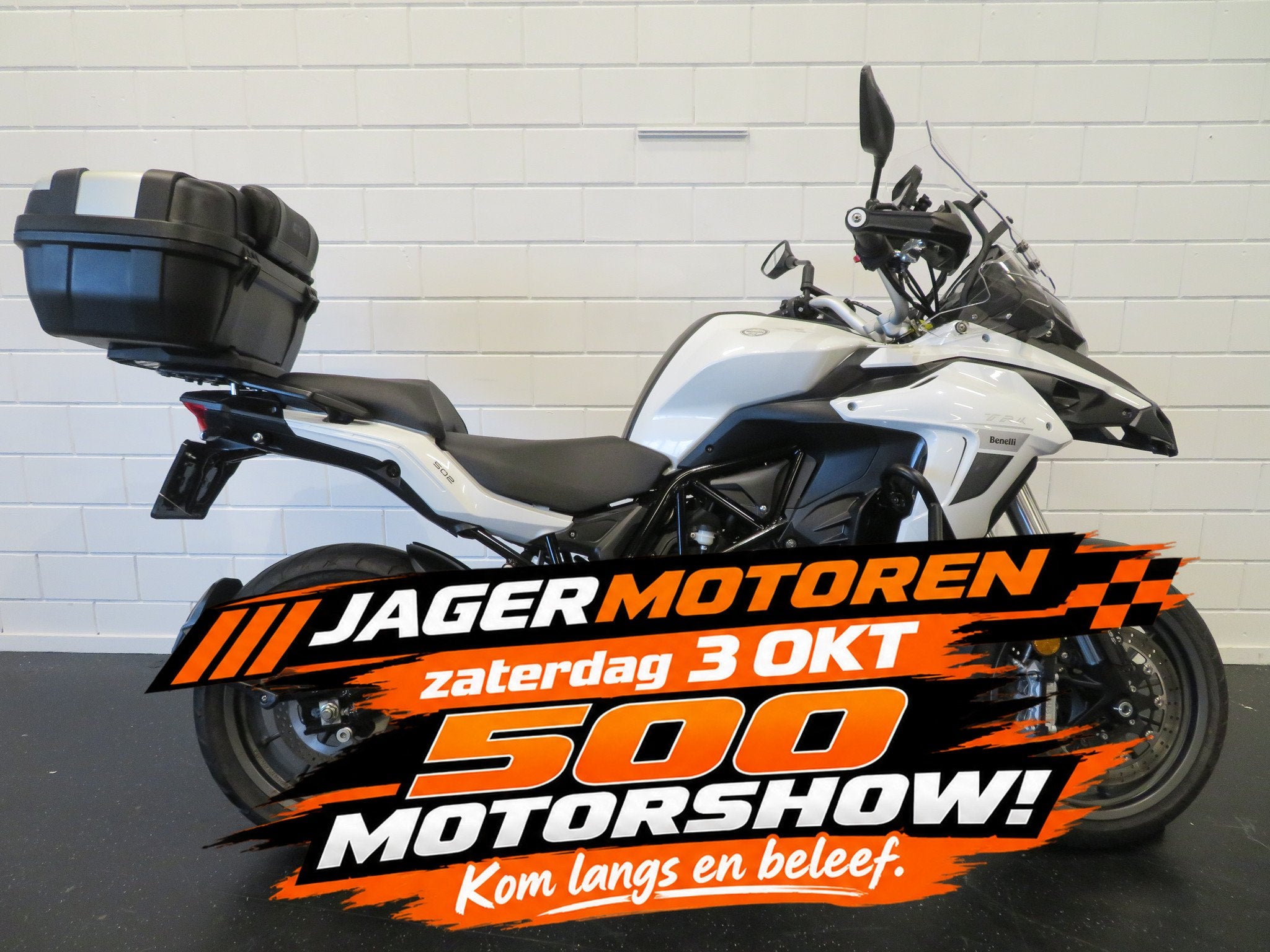 Benelli TRK 502 X ZEER FRAAI TOPCASE (bj 2020), Toermotor, 500 cc, Gebruikt, Bedrijf