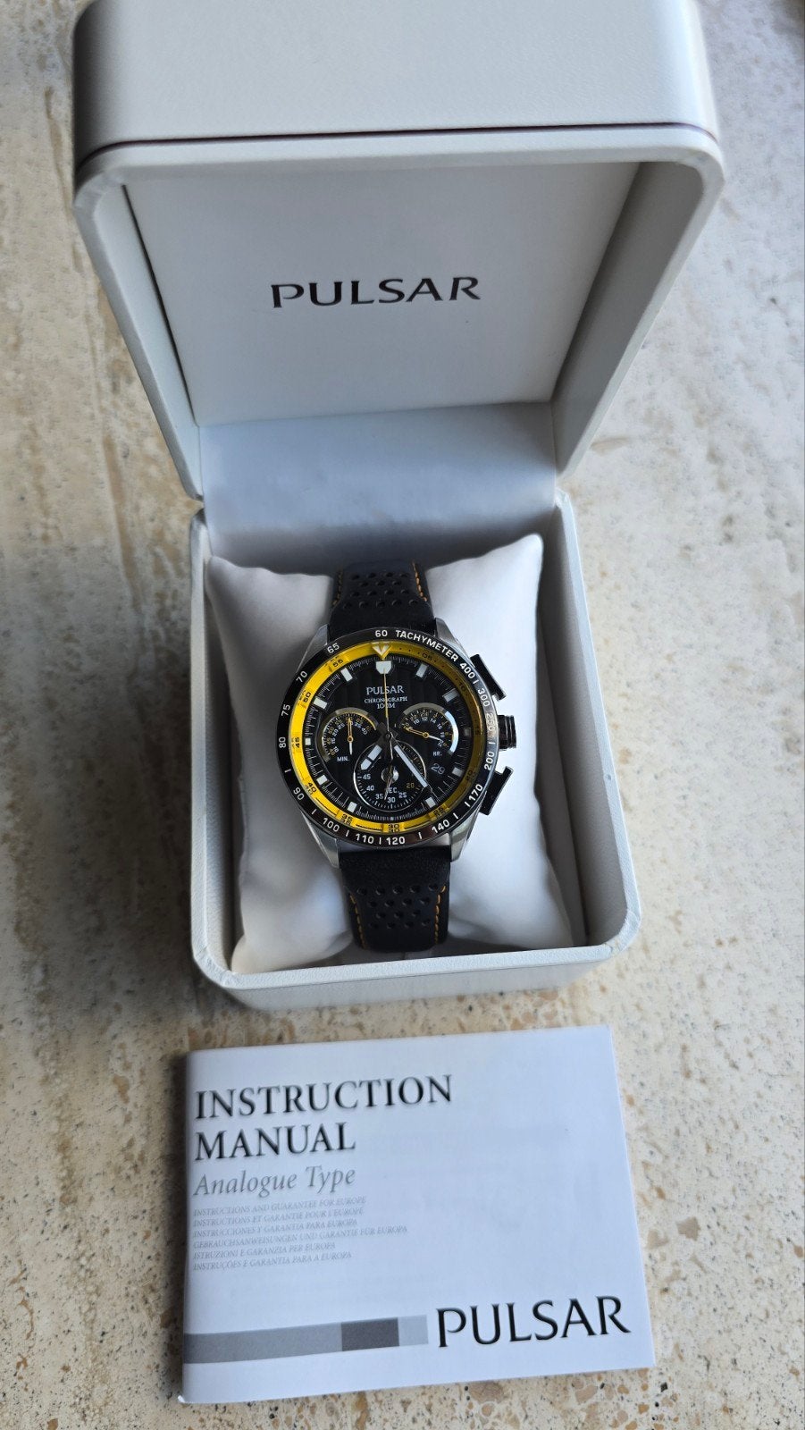 Pulsar heren horloge PU2007X1, Overige merken, Overige materialen, Polshorloge, Ophalen of Verzenden