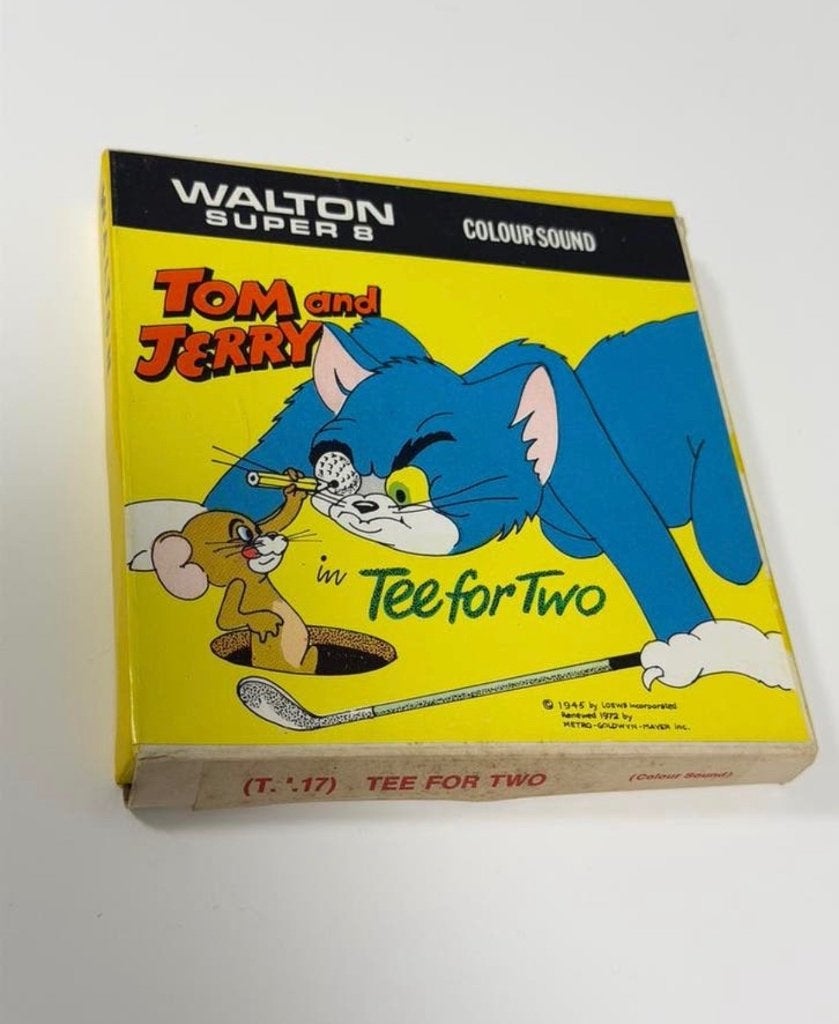 Walton Super 8 Tom Jerry Tee for Two 8mm film compleet boxed, Audio, Tv en Foto, Filmrollen, Ophalen of Verzenden, H, H, H