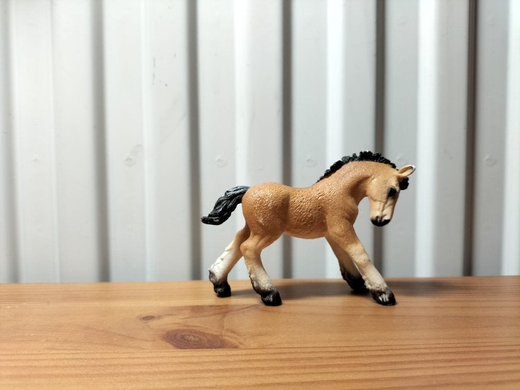 Schleich Ardenner veulen, Ophalen of Verzenden, Zo goed als nieuw