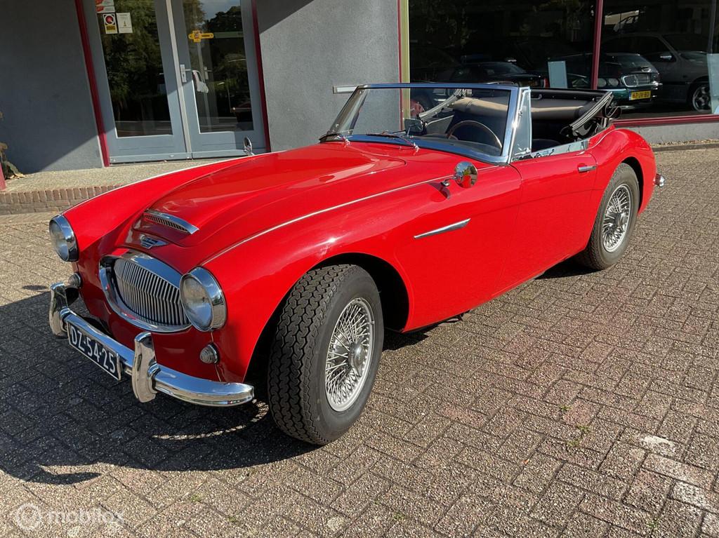 Austin Healey MK II HB J7L Top Conditie, Auto's, Lederen bekleding, Achterwielaandrijving, Gebruikt, Overige carrosserieën