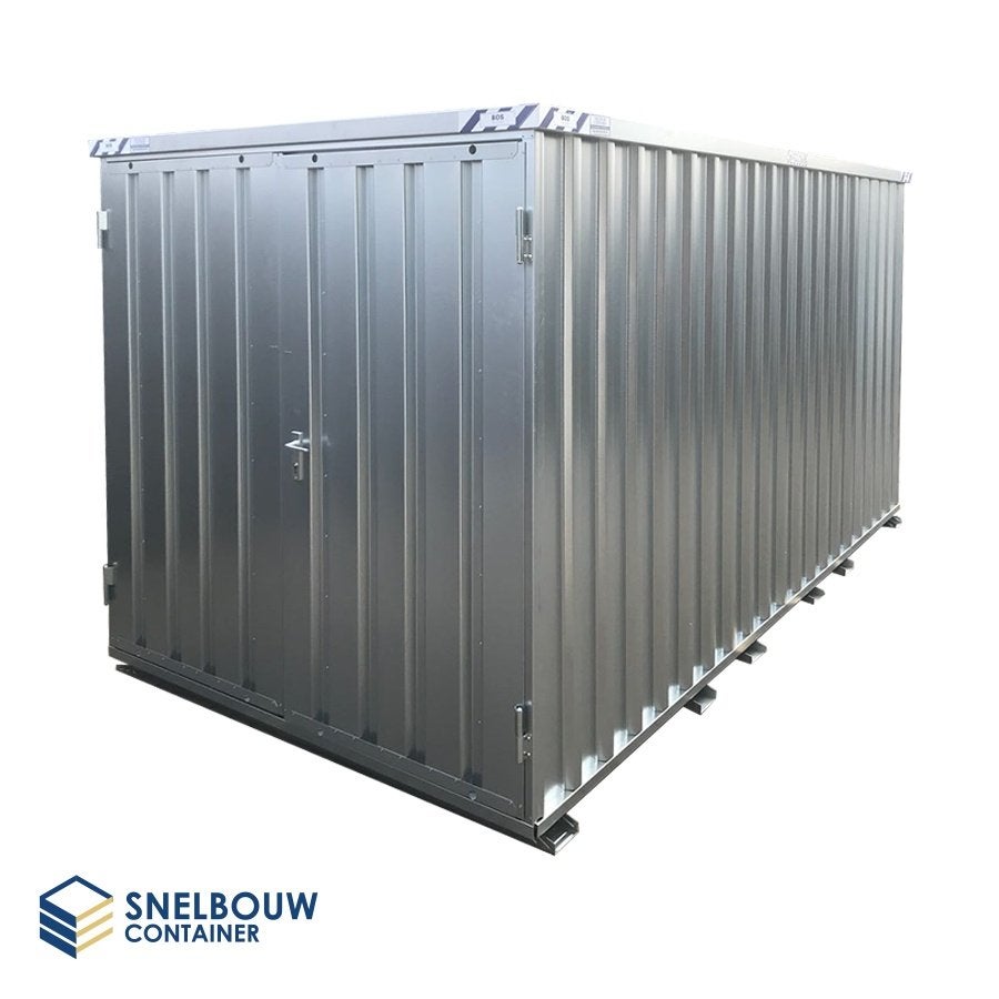 Gebruikte snelbouw container opslagbox 4x2x2, Ophalen, Gebruikt