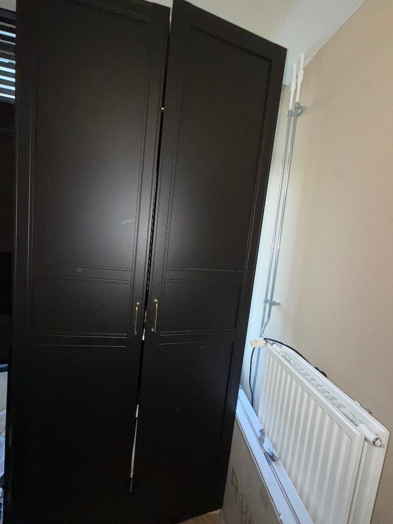 2x IKEA Paxkast, Ophalen, Met deur(en), 100 tot 150 cm, 200 cm of meer