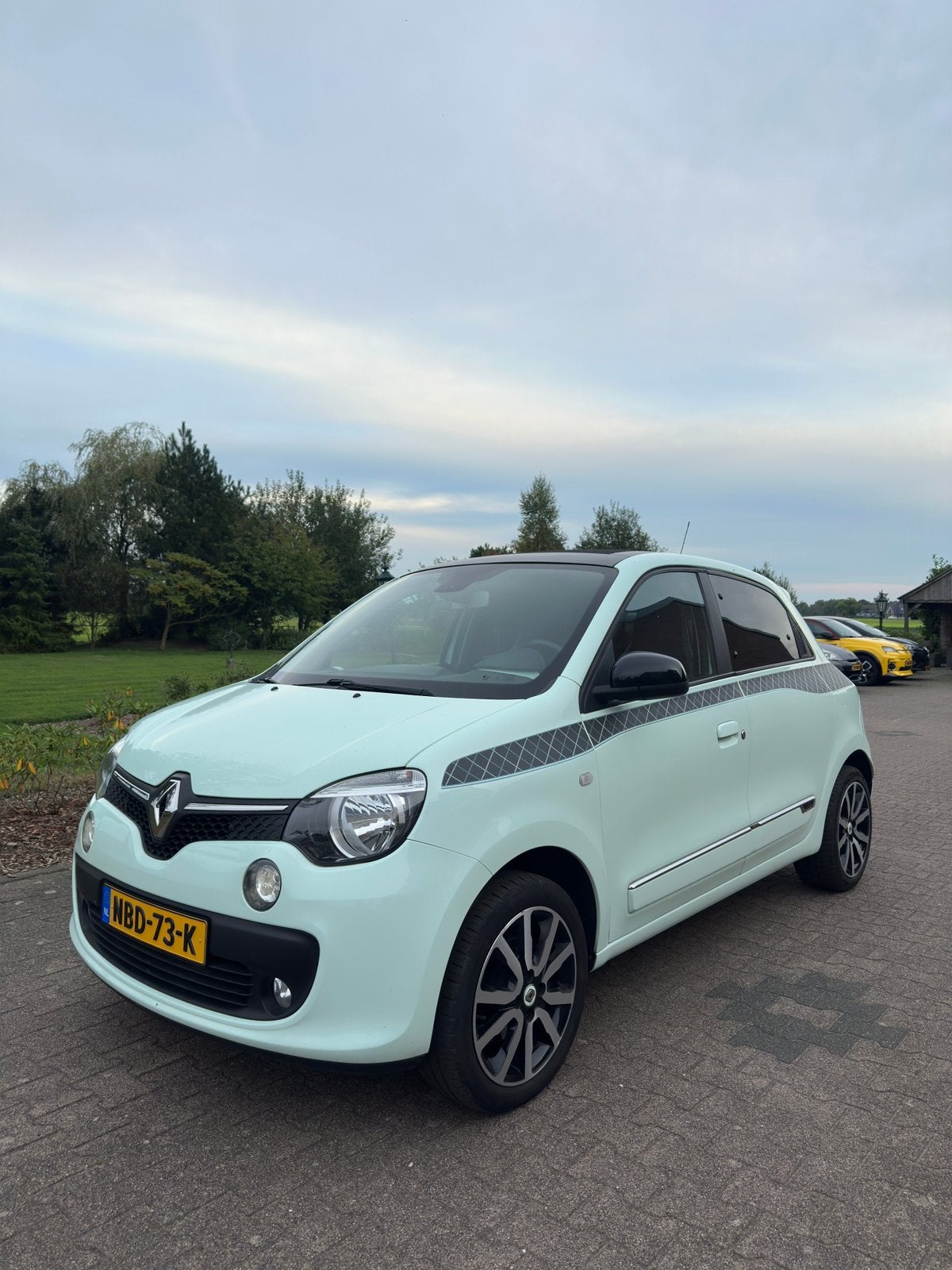 Renault Twingo La Parisienne met elektrisch vouwdak, Auto's, Leder en Stof, Handgeschakeld, Particulier, Hatchback