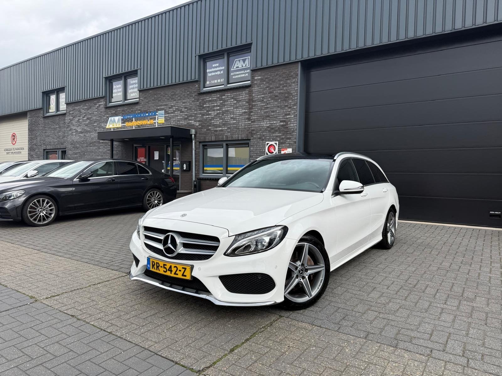 Mercedes-Benz C-klasse Estate 180 AMG Sport Edition | 1E EIG, Auto's, Wit, C-Klasse, 750 kg, 1400 kg