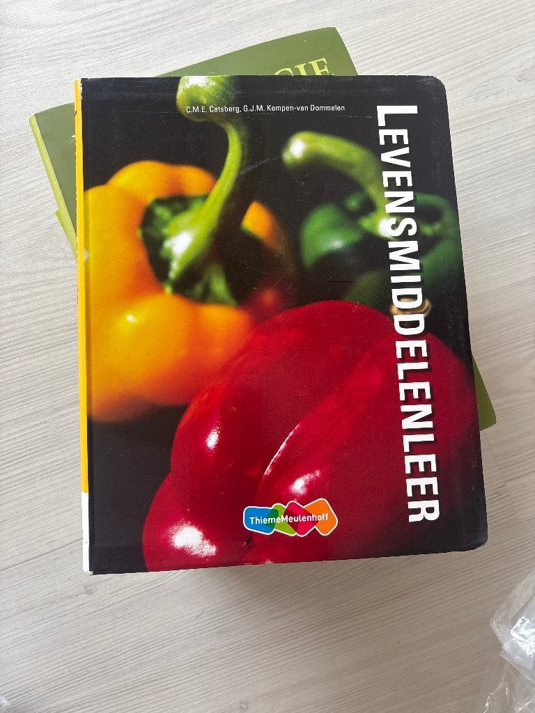 Levensmiddelenleer, Gelezen, ThiemeMeulenhoff, Beta, HBO