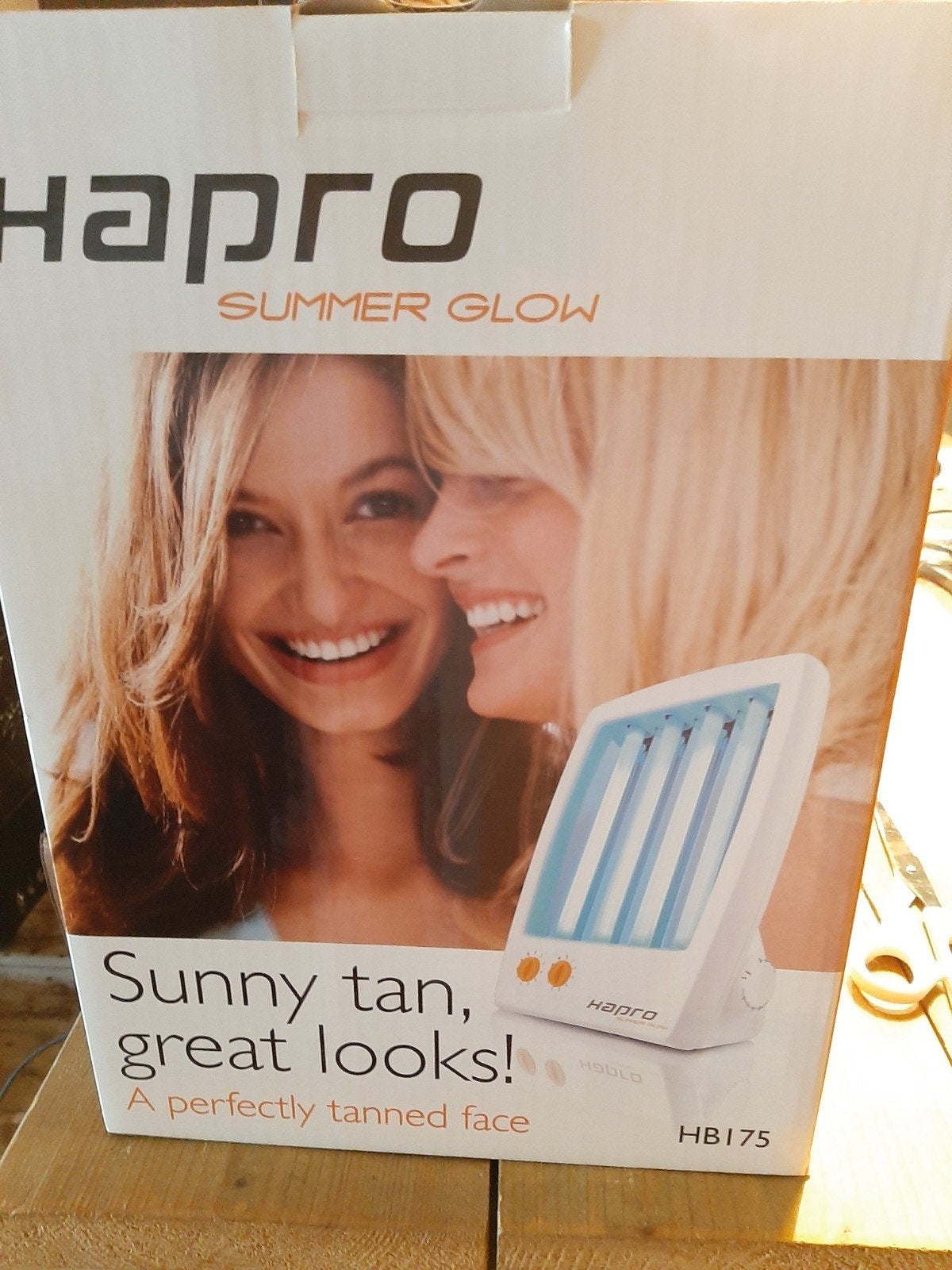 Z.g.a.n.Hapro Summer Glow Gezichtsbruiner HB175, Ophalen of Verzenden, Gebruikt, Gezichtsbruiner, Minder dan 10 lampen