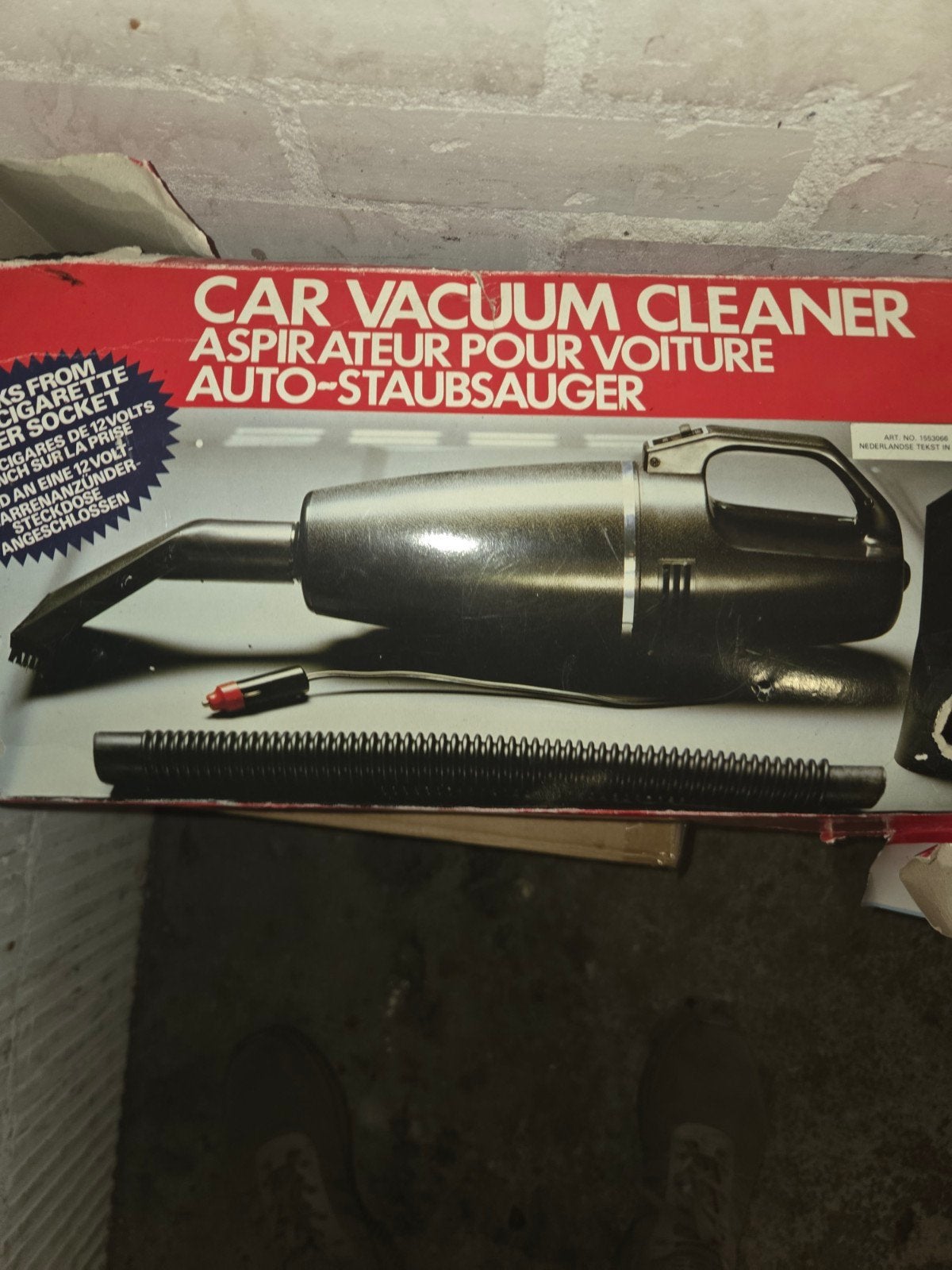 Auto stofzuiger 12V - Nieuw in doos, Ophalen of Verzenden, Nieuw