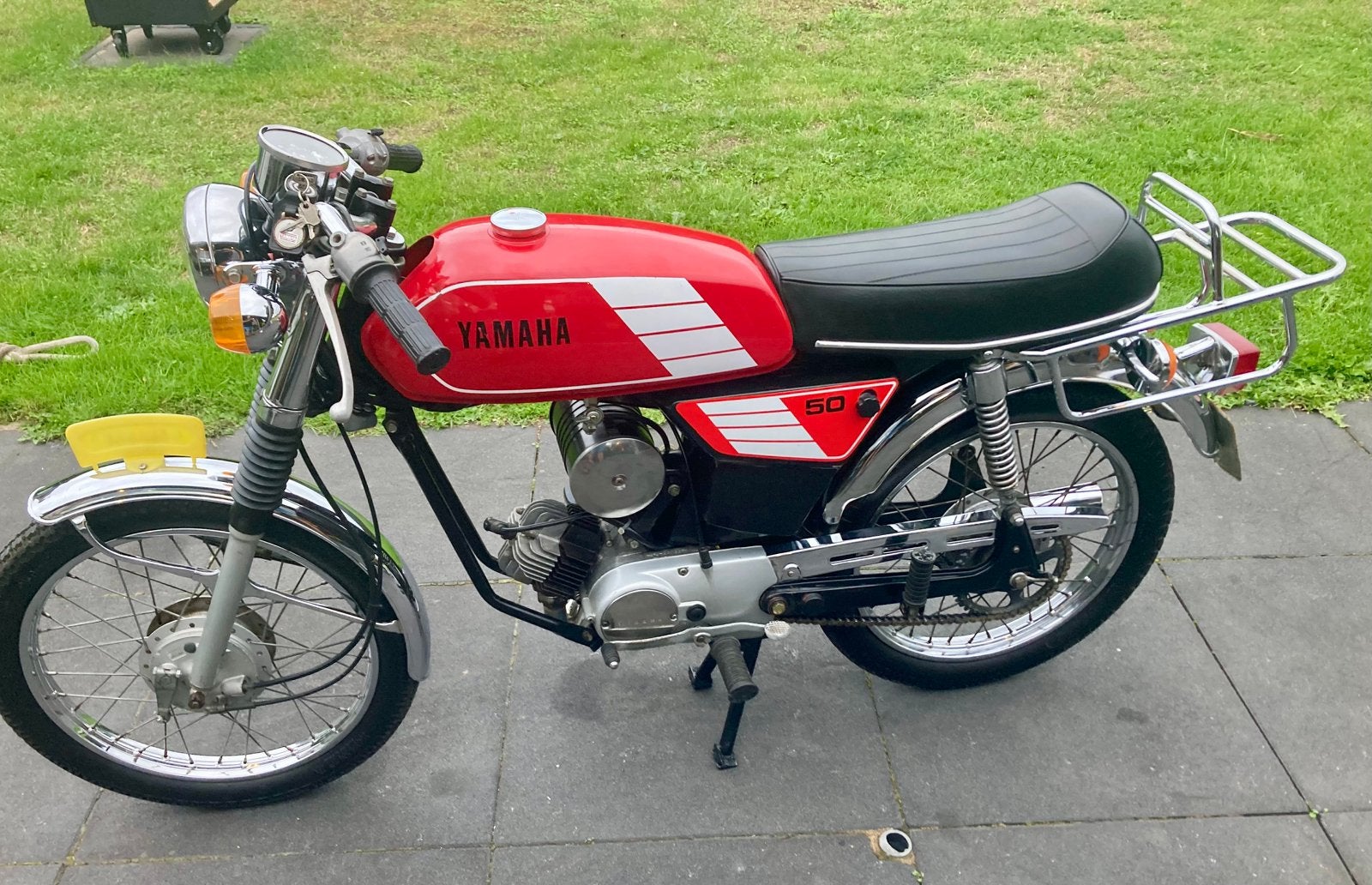 Yamaha FS1  inc kenteken, Fietsen en Brommers, Brommers | Oldtimers, Ophalen, Yamaha