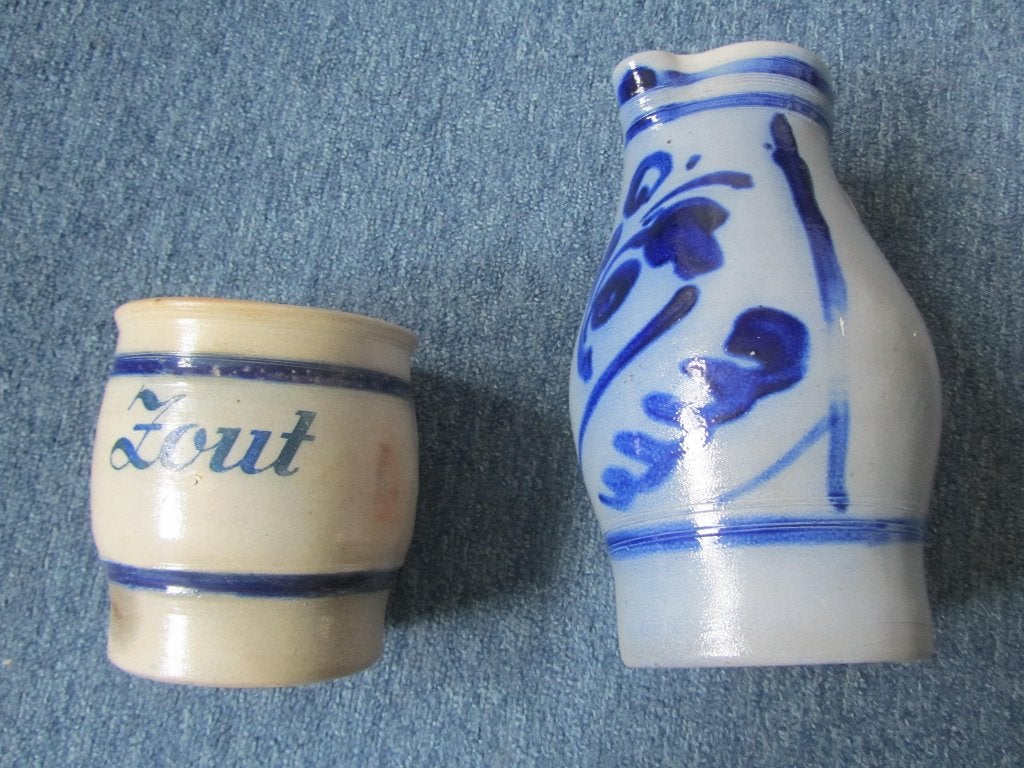 Keulse Potten, 2 stuks, als nieuw, Antiek en Kunst, Antiek | Keramiek en Aardewerk, Ophalen of Verzenden